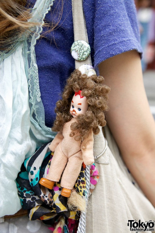 Doll dressed as lion