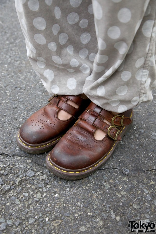 Dr. Martens shoes & Nozomi Ishiguro pants