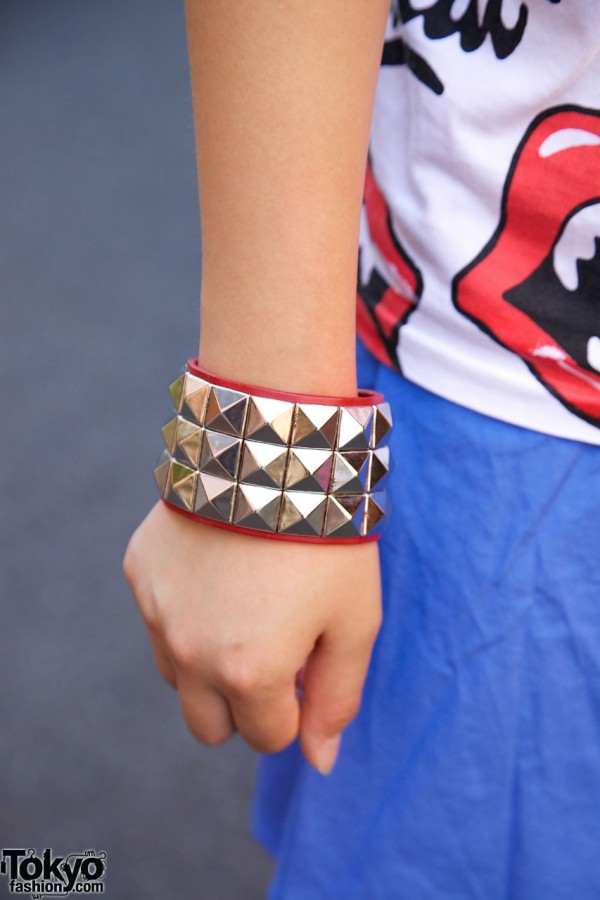 Studded wristband