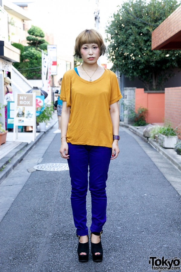 Girl’s Zara Top, H&M Pants, Marc by Marc Jacobs Jewelry in Harajuku