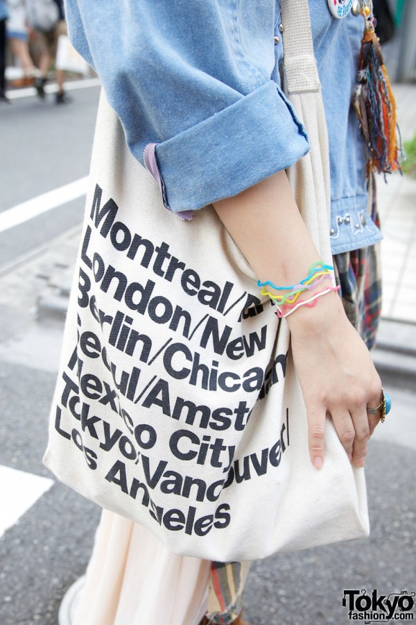 American Apparel bag in Harajuku