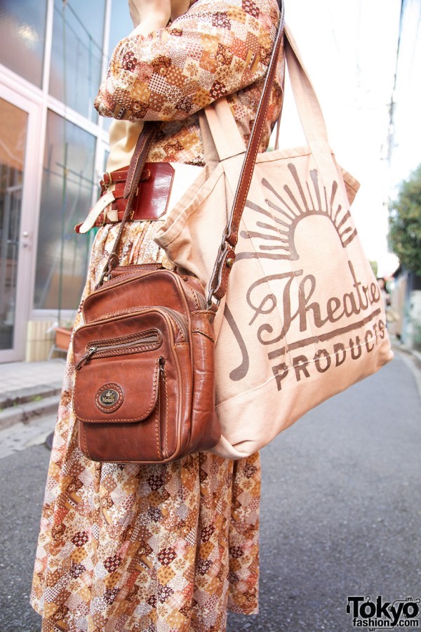 Tarock purse & Theatre Products bag in Harajuku
