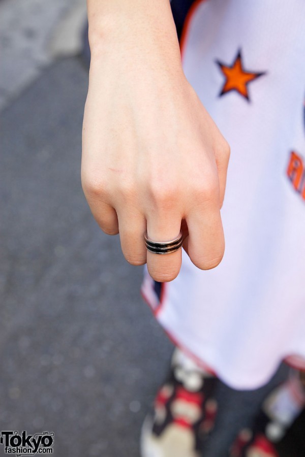 Silver ring in Harajuku