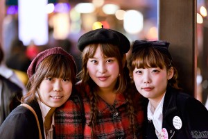 Three Friends in Harajuku