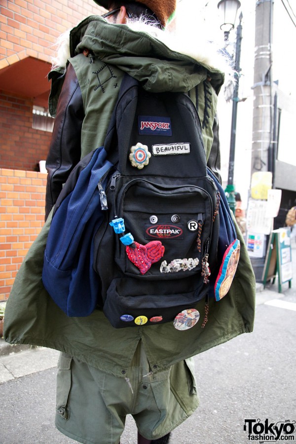 jansport embroidered backpack