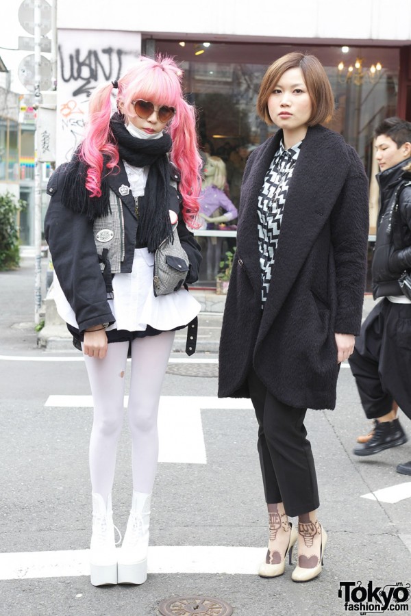 Juria and Mai in Harajuku