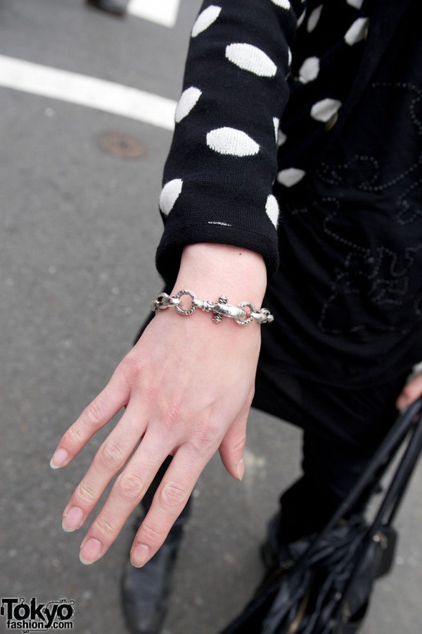 Silver Bracelet in Harajuku