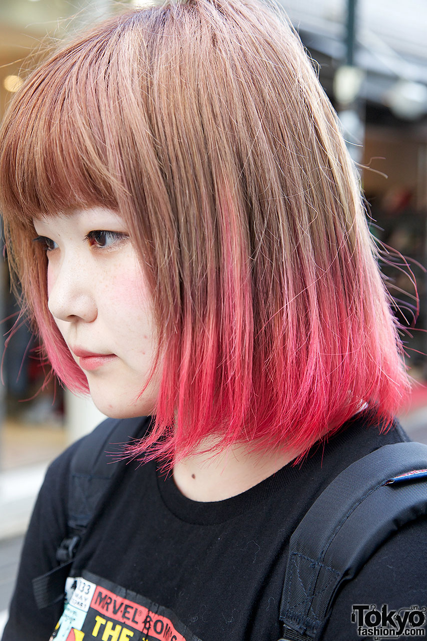 Pink Ombre Hair Tokyo Fashion News