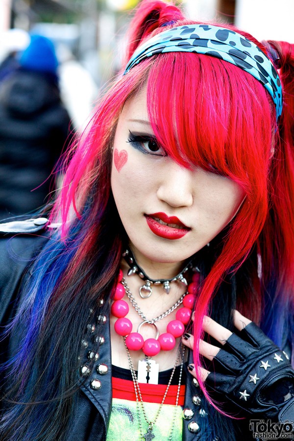 Pink Dip Dye Hair Tokyo Fashion News
