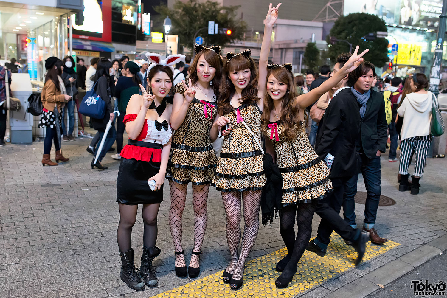 Halloween In Japan Shibuya Street Party Costume Pictures