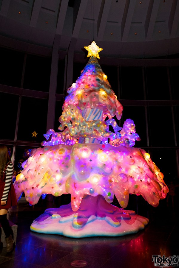 Kawaii Christmas Tree in Tokyo