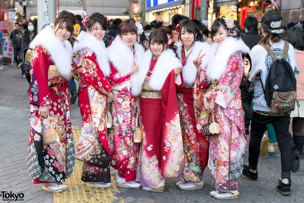 Coming of Age Day Kimono in Japan (1)