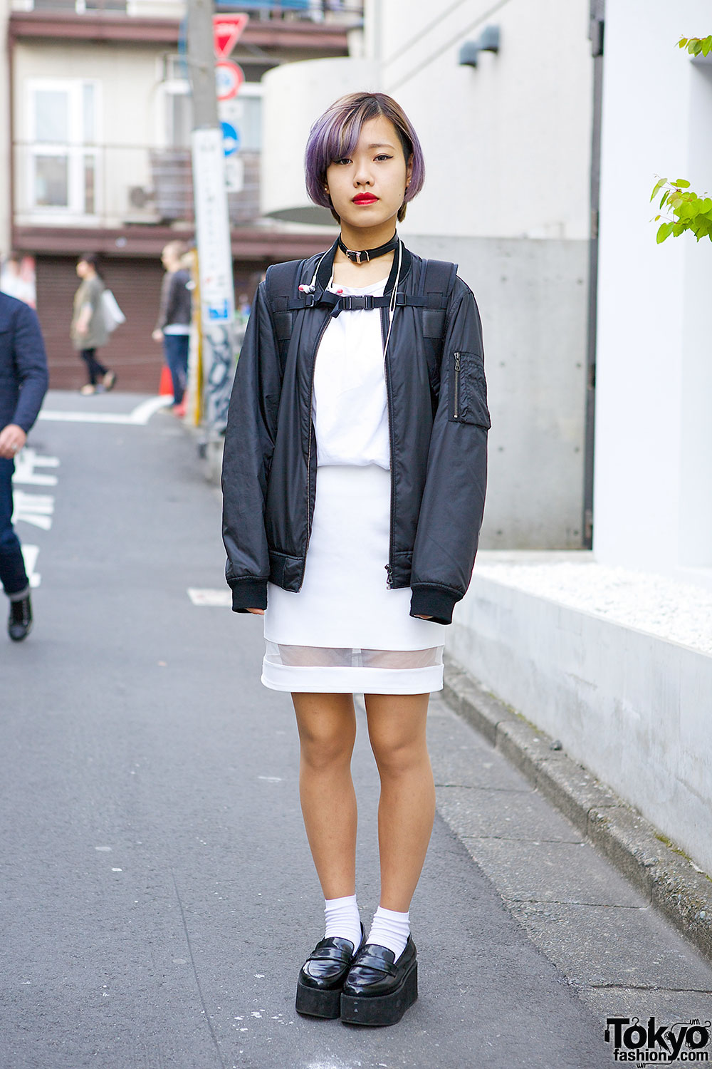 platform loafers outfit