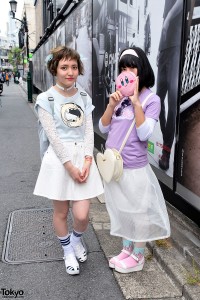 Harajuku Girls in Platform Sandals