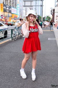Nadia Harajuku Dress & Platform Sandals