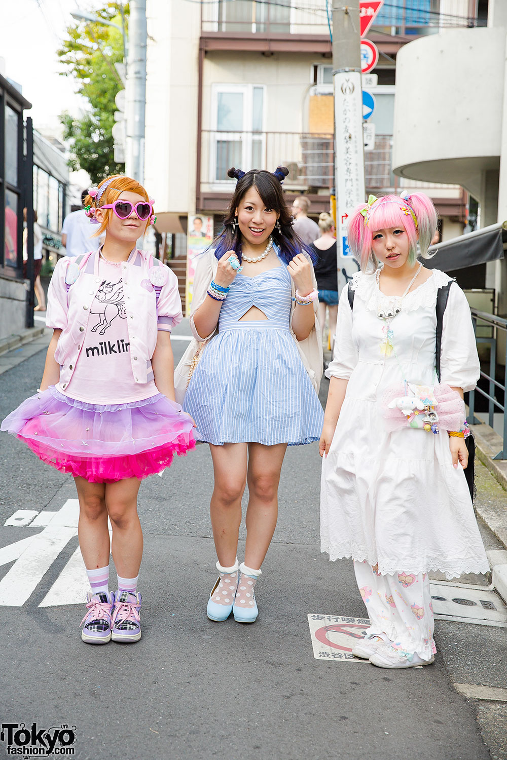 Harajuku Fairy Idols w/ Cute Hair, 6%DOKIDOKI, Milklim & Dazzlin