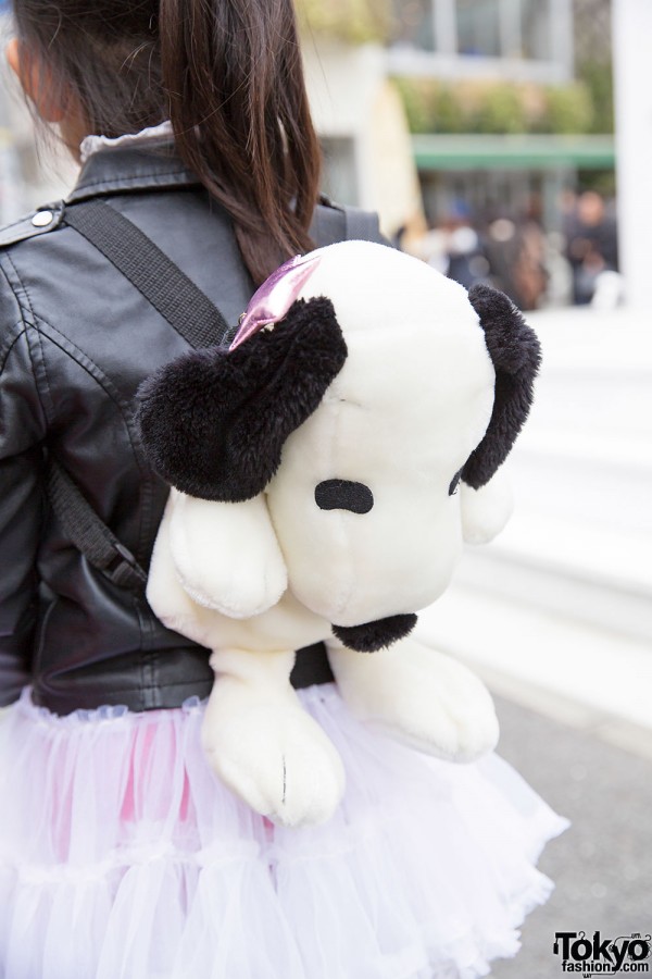 Plush Snoopy Backpack