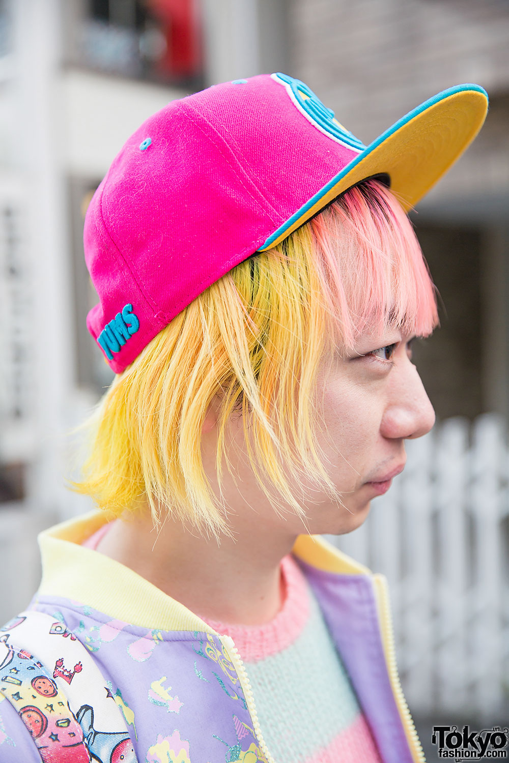 Harajuku Guy W Pink Yellow Hair In 6DokiDoki Milkboy RNA