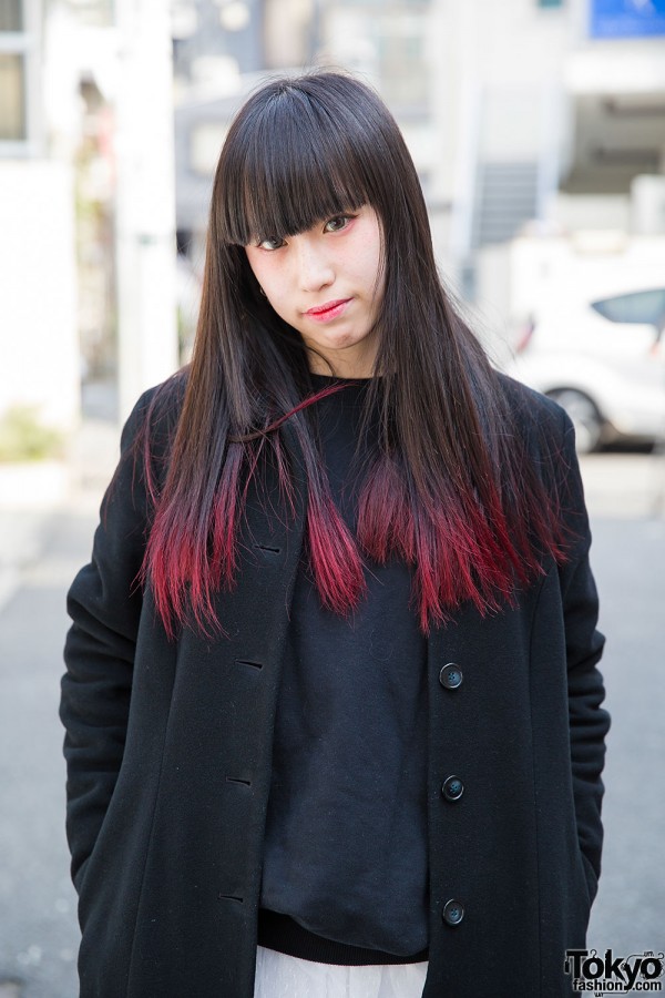 Pink Dip Dye Hair Tokyo Fashion News