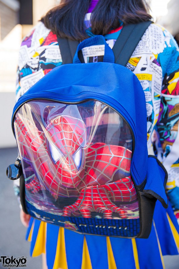 Spider-Man Backpack in Harajuku