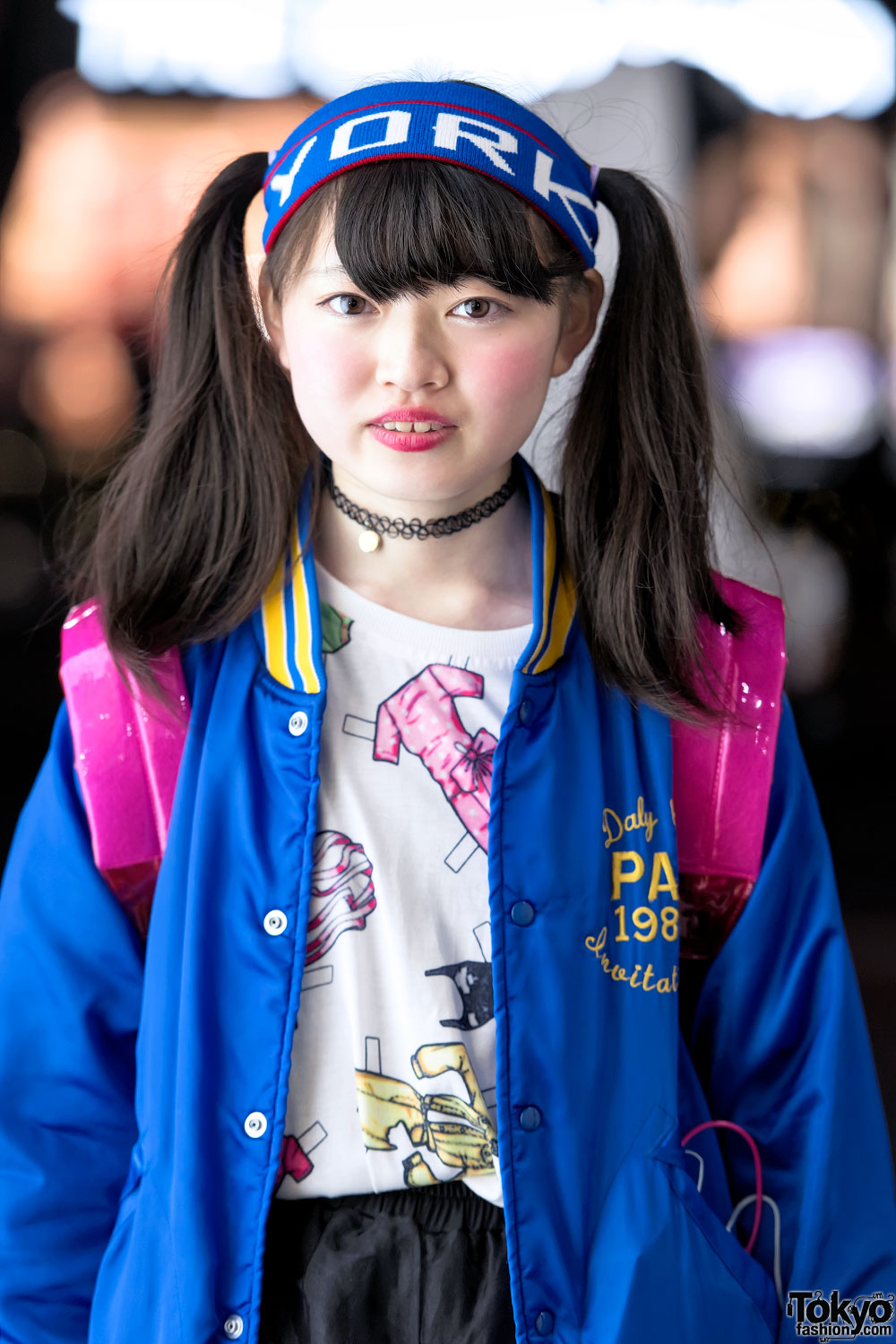 Harajuku Girl W Twin Tails Kinji Resale Jacket Clear