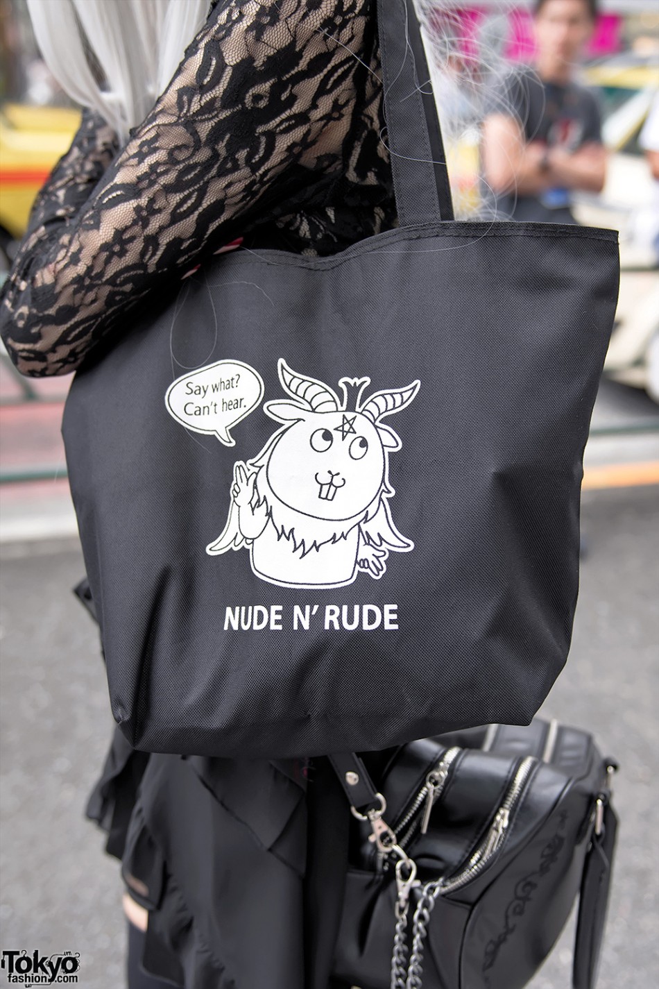 Harajuku Girl With Horns Gothic Fashion By Nude N Rude