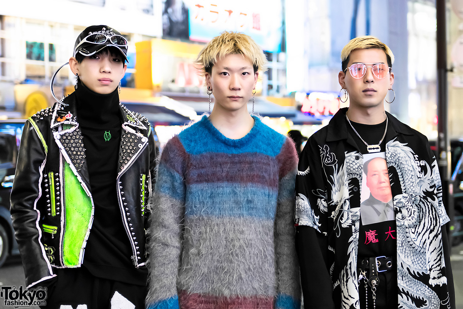 Harajuku Guys in Punk-Inspired Styles w/ 99%IS-, MISBHV, More Than Dope