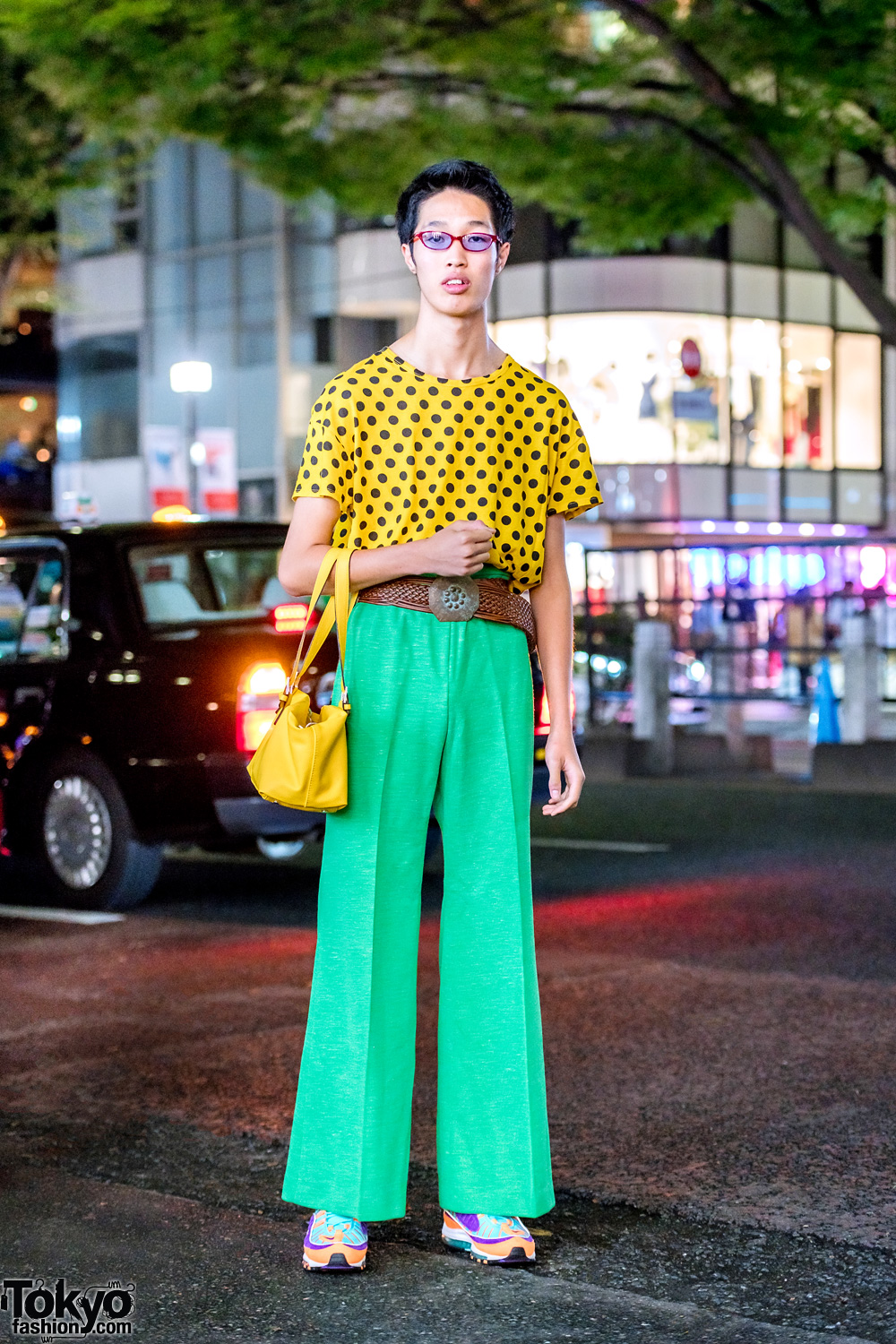 Colorful Retro Japanese Street Style in 