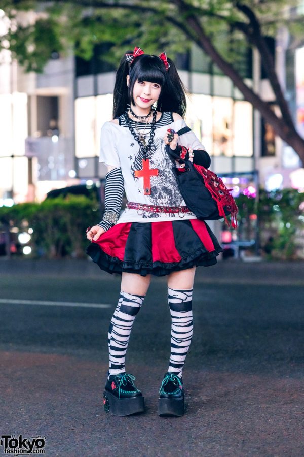 Gothic Japanese Street Styles w/ Mad Punks, Glavil, Killstar 