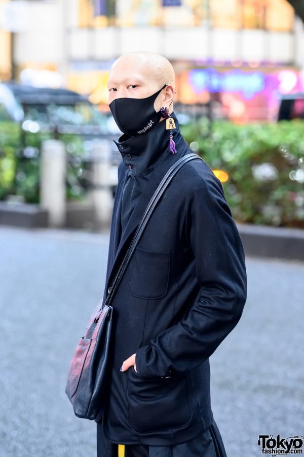 Bizenart Face Mask & Yohji Yamamoto Fashion in Tokyo