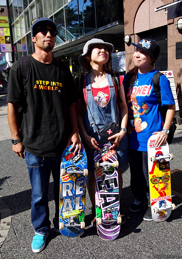 3 Shibuya Skaters