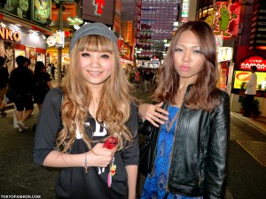 Cut Off Shorts & Leather Jacket Shibuya Gals – Tokyo Fashion