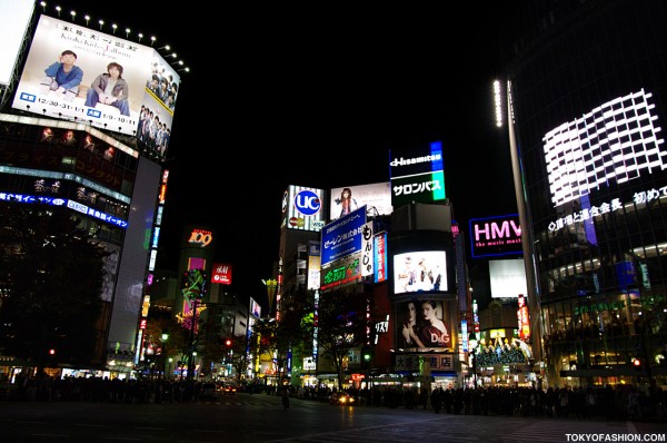 Christmas Time in Shibuya, Japan