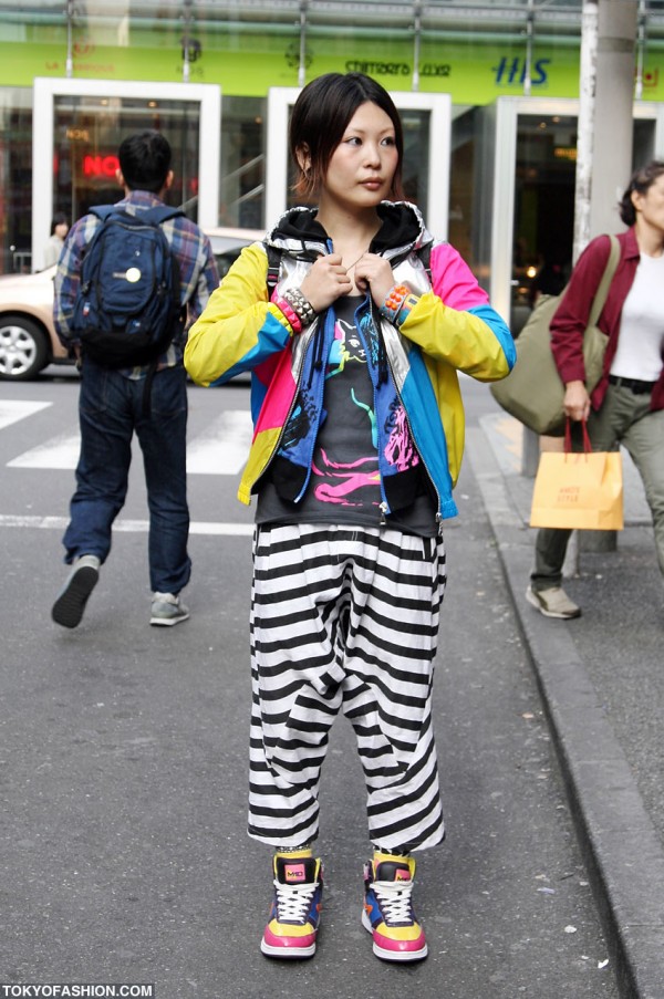 Japanese DJ-Girl Fashion in Shibuya