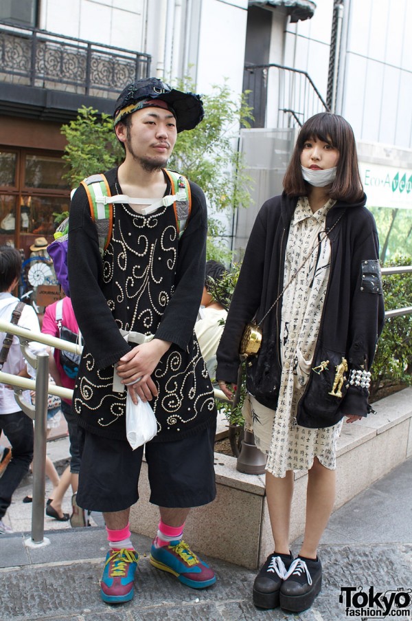 Japanese couple with styles from Hayatochiri & Dog