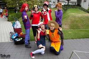 Colorful Japanese Cosplay