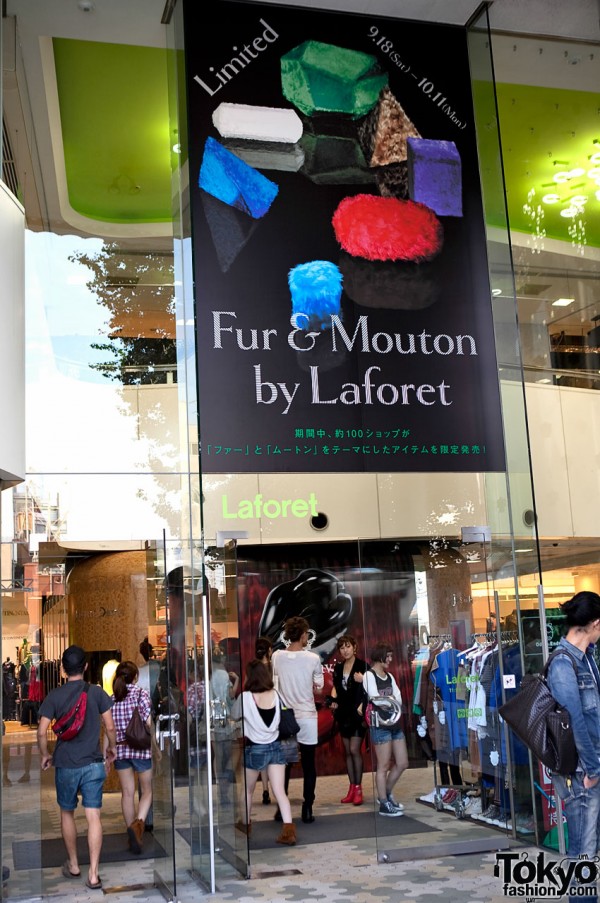 LaForet Harajuku Fur & Mouton