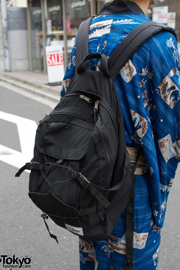 Vintage Backpack in Tokyo