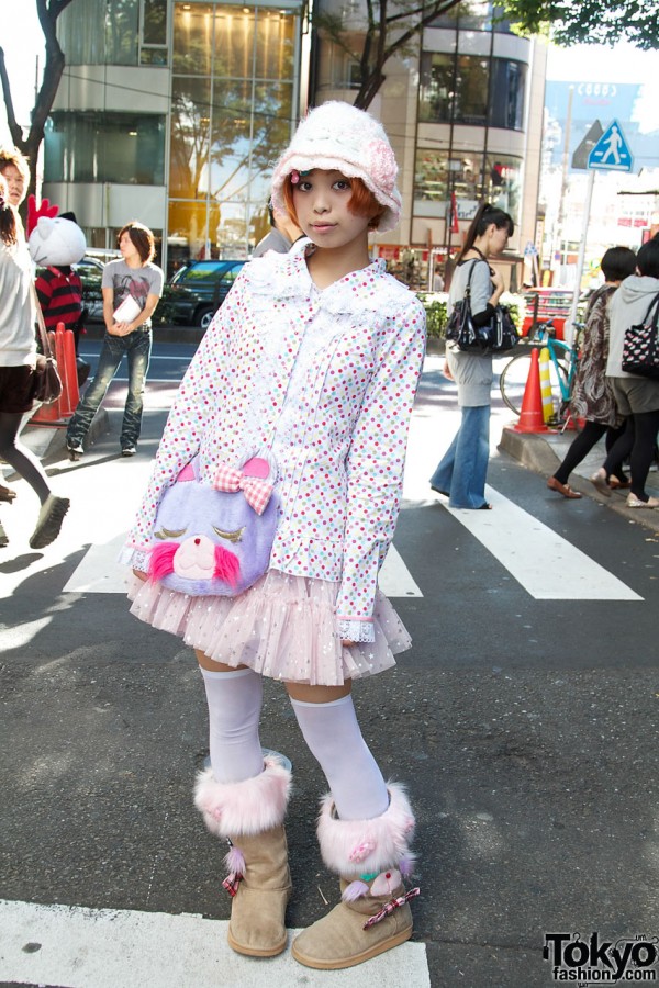 Kurebayashi in Harajuku w/ Candys, Panier & ACDC – Tokyo Fashion