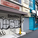 Shops on Cat Street in Shibuya Closed by Earthquake