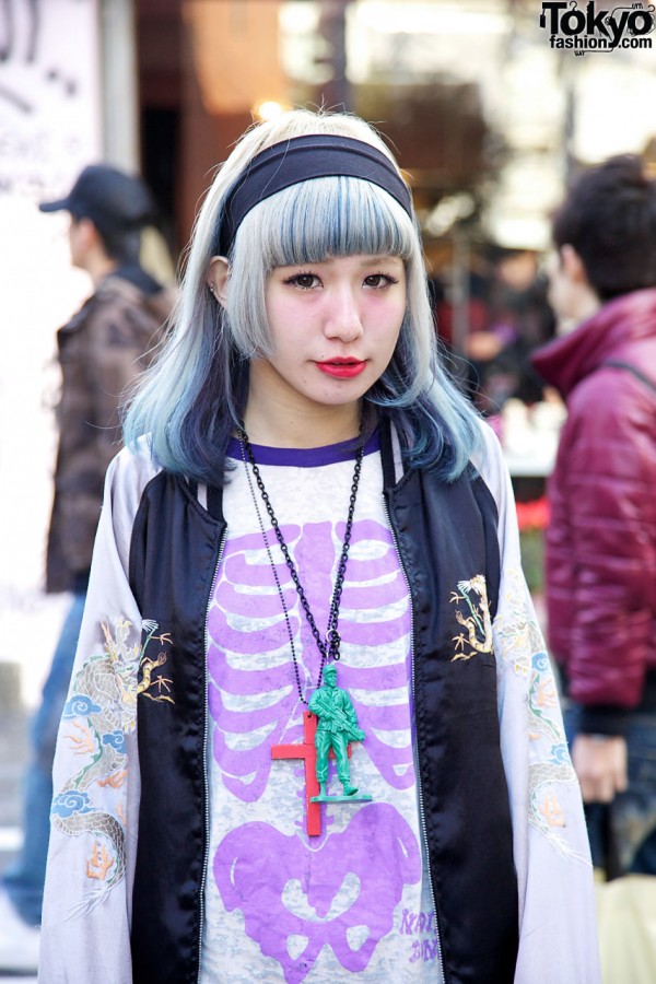 Nadia Staffer in Last Frontier Satin Jacket – Tokyo Fashion