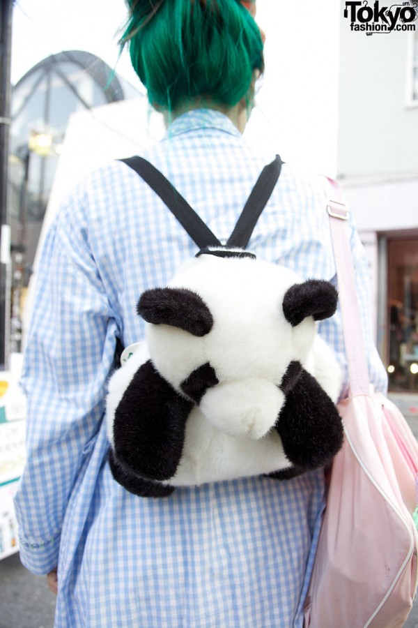 Panda Backpack in Harajuku