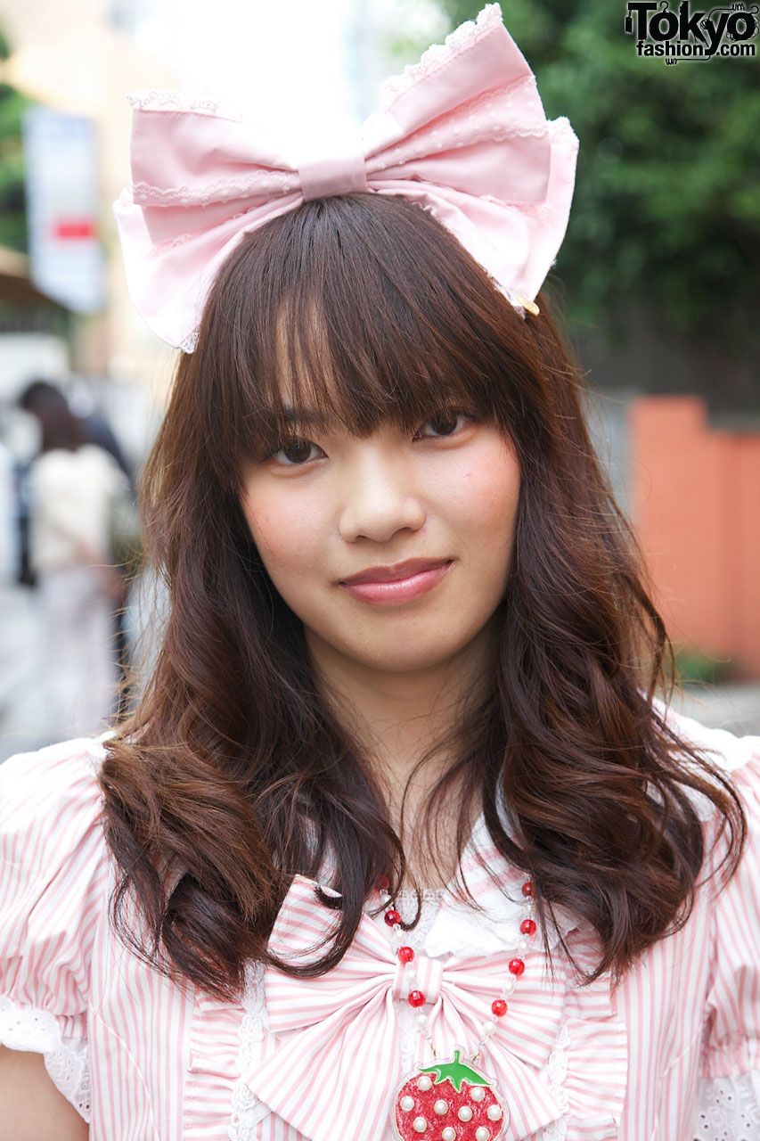 Big Pink Lolita Hair Bow – Tokyo Fashion