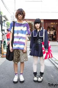 Japanese School Uniform-inspired Harajuku Street Fashion