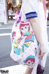 Blonde Harajuku Girl in Sailor Top, Negligee & Rocking Horse Shoes ...