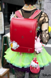 Harajuku Punk/Gothic Girl & Guy w/ Face Paint, Platform Boots & Candy ...