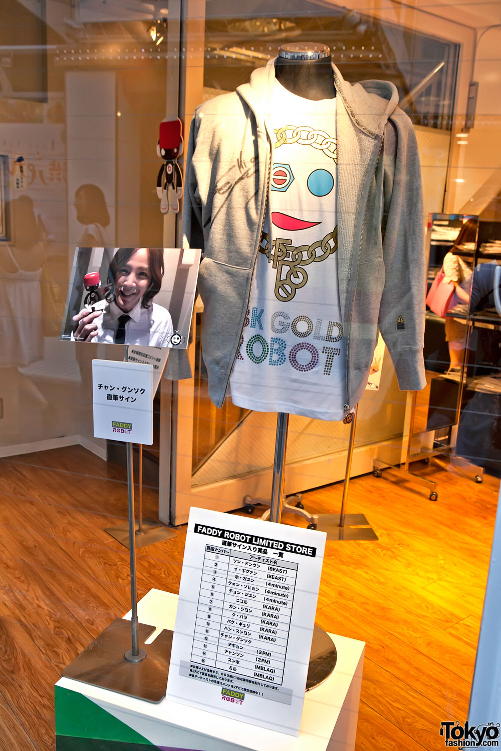 Faddy Robot Shibuya Popup Shop - Korean Fashion Brand x K ...