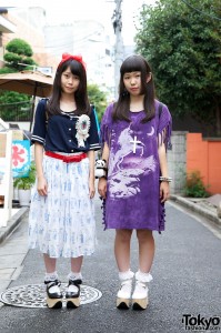 Japanese High School Girls Harajuku Fashion