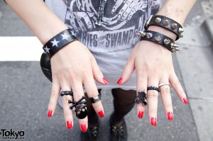 Skull Rings & Studded Bracelets