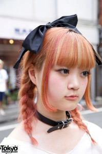 Beautiful Hair Color in Harajuku